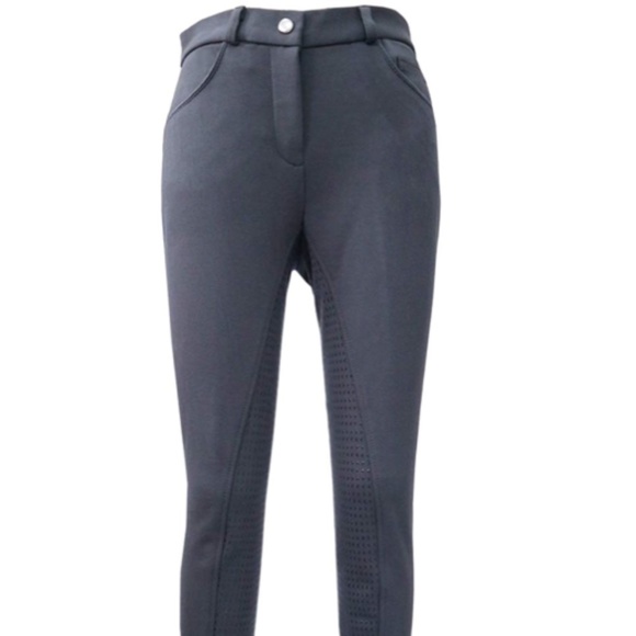 HR Farm Pants - HR Farm Women's Full Seat Silicone Grip Breeches Jodhpurs Size 34